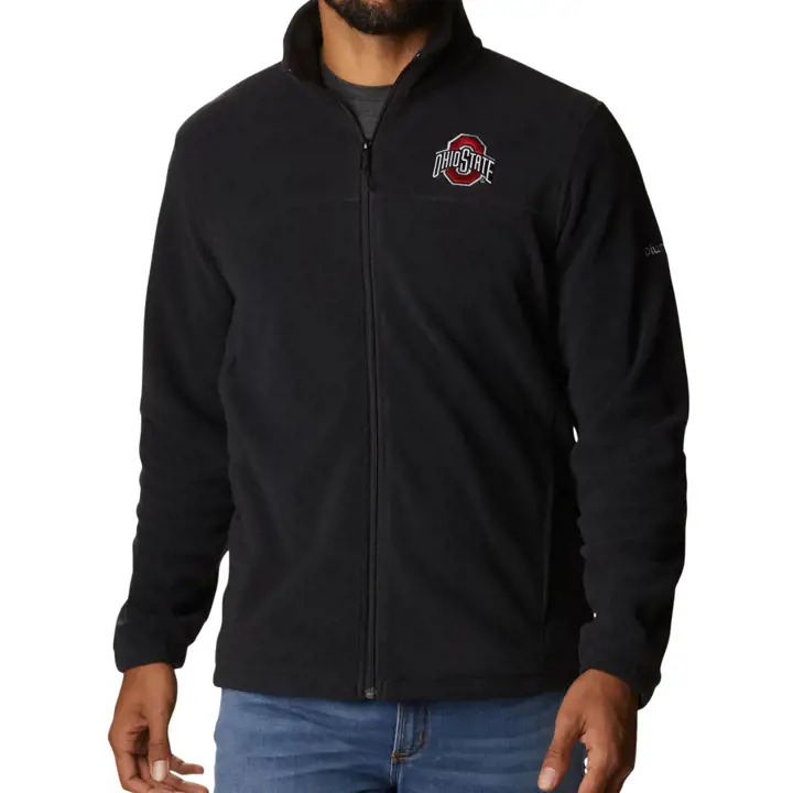Veste zippée intégrale en polaire Ohio State Buckeyes NCAA Flanker III