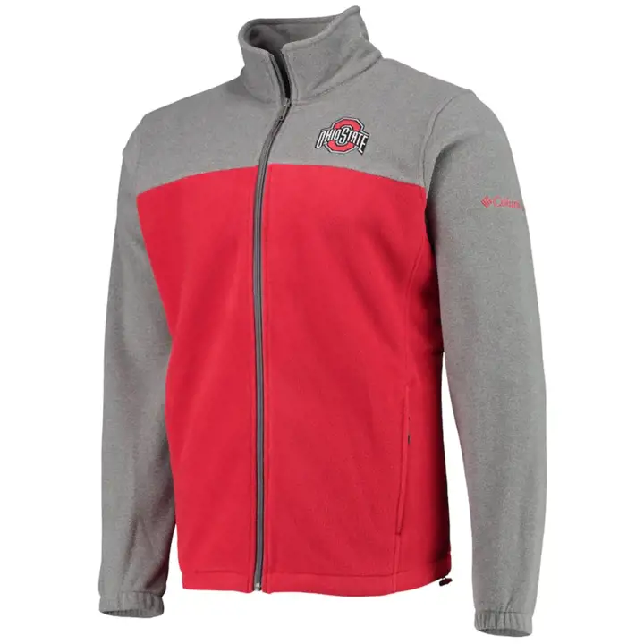 Ohio State Veste Flanker NCAA III Molletonnée Entièrement Zippée 38