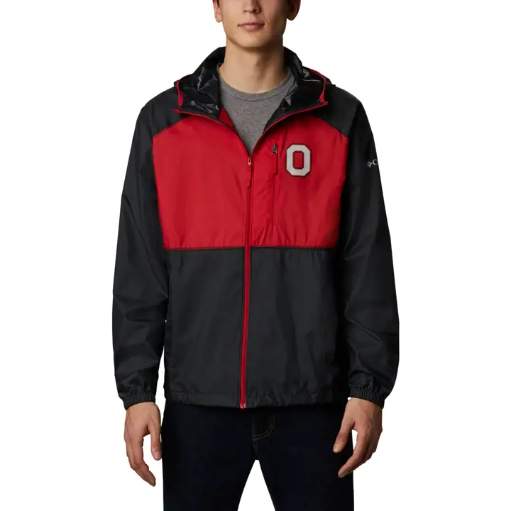 Veste Ohio State Buckeyes NCAA Flash Forward rouge/noir