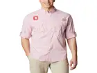 Ohio State Buckeyes Columbia NCAA Men's Super Tamiamii Long Sleeve Shirt T-Shirts