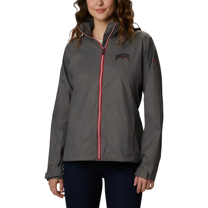 Veste Ohio State Buckeyes NCAA pour femme Switchback anthracite