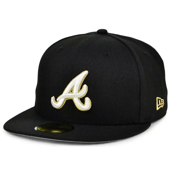 CASQUETTE 59FIFTY MLB AKA ATLANTA BRAVES NOIRE