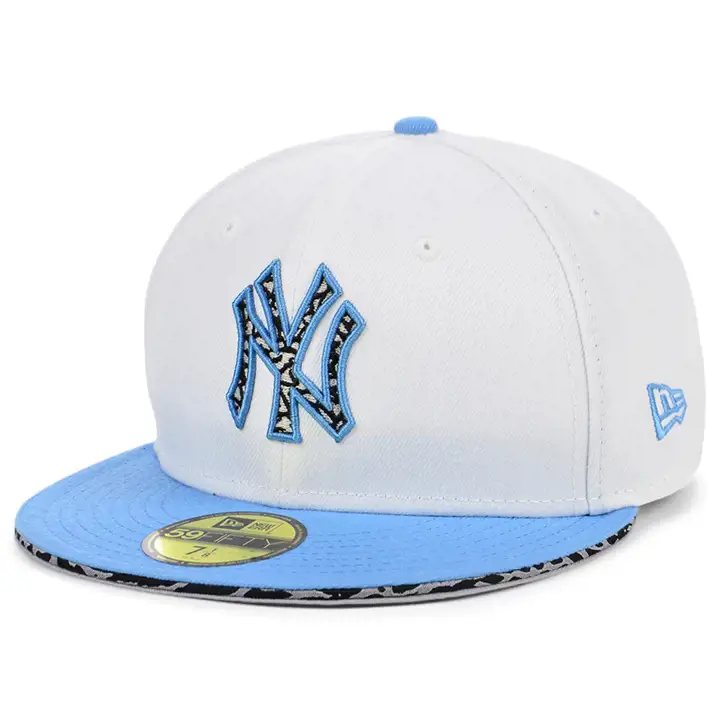 NEW YORK YANKEES MLB 2020 CHAUSSURES HOOK 59FIFTY BLC/BLEUC/ÉLÉP