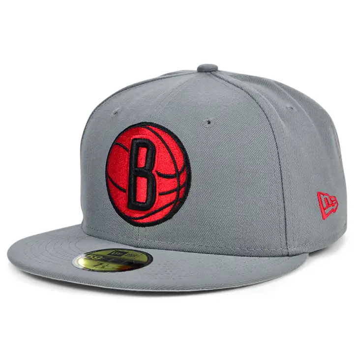 Brooklyn Nets NBA STORM BRED 59FIFTY G-GRI/ROU