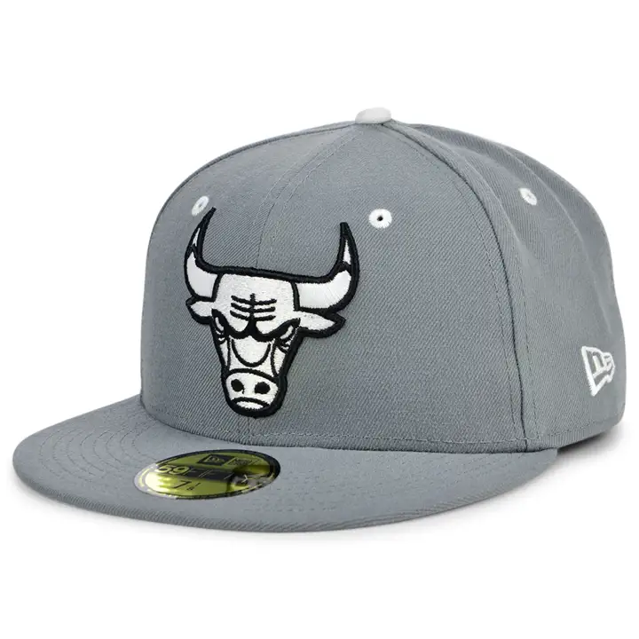 Chicago Bulls NBA STORM BW 59FIFTY GRIS FONCÉ