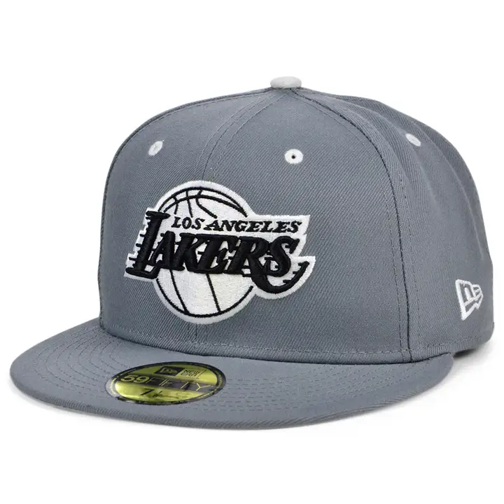 Los Angeles Lakers NBA STORM BW 59FIFTY S-GRY