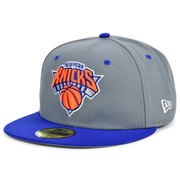 New York Knicks NBA STORM 2TEAM COLOR 59FIFTY S-GRY