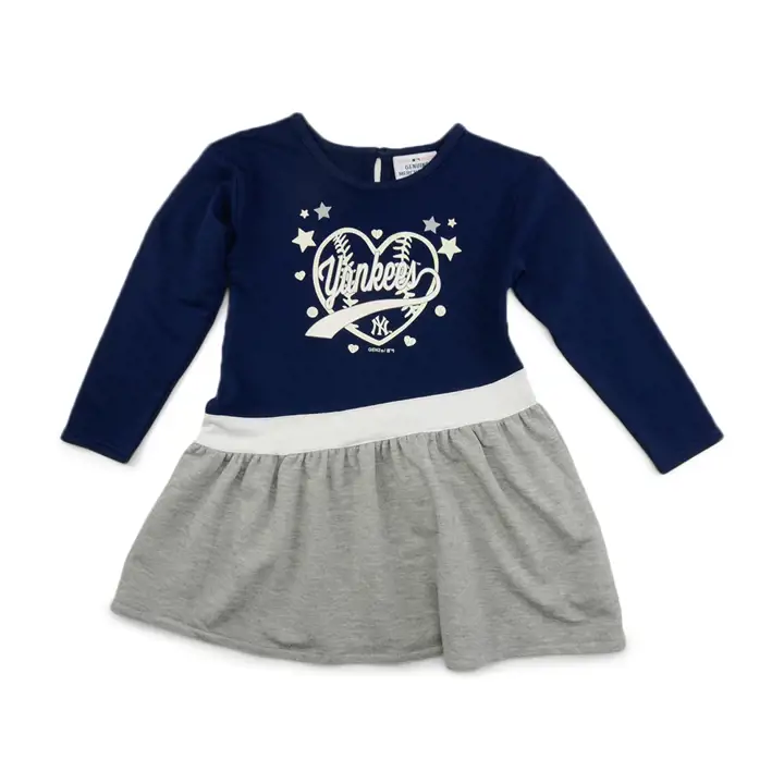 Robe fille New York Yankees MLB Toddler Diamond 20 marine