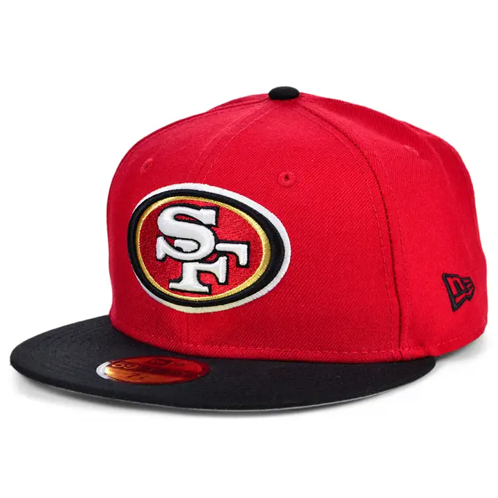 Casquette San Francisco 49ers NFL Basic Fashion 59Fifty ROUGE/NOIRE