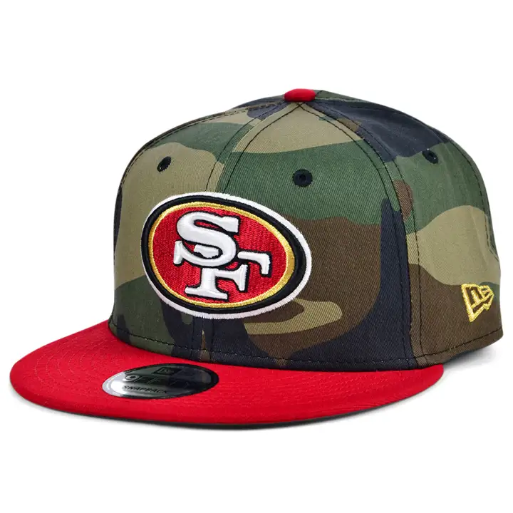 San Francisco 49ers NFL Mode basique 9Fifty CAMO/ROUGE