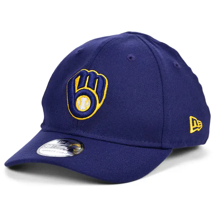 CASQUETTE BREWERS Jr Team Classic 39THIRTY BLEU MARINE