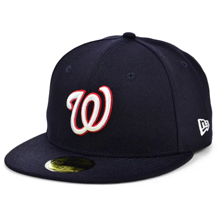 WASHINGTON NATIONALS MLB 100th Patch 59FIFTY marine