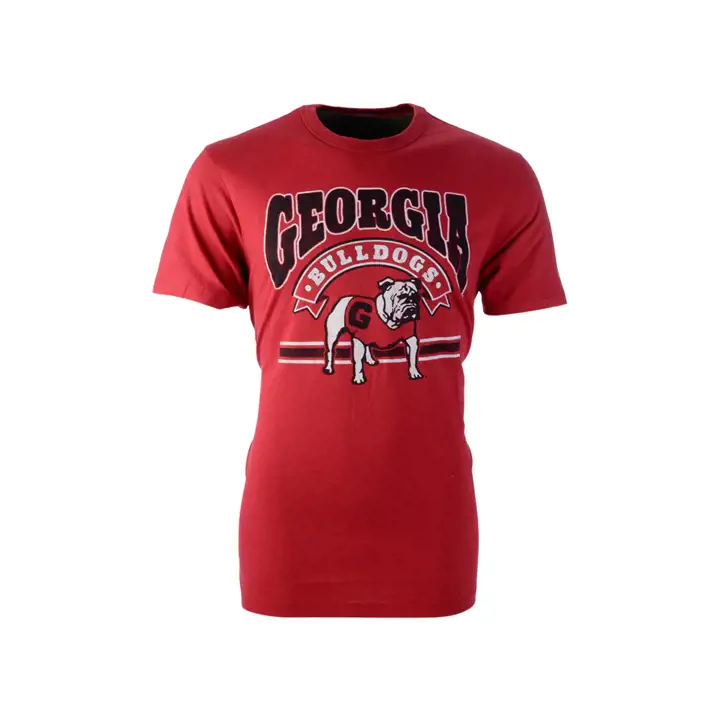 T-shirt Georgia Bulldogs NCAA Square Up Franklin 20 ROUGE