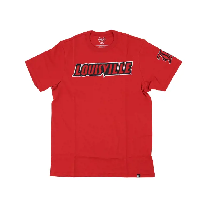 T-shirt Franklin Fieldhouse NCAA Louisville Cardinals 20 ROUGE