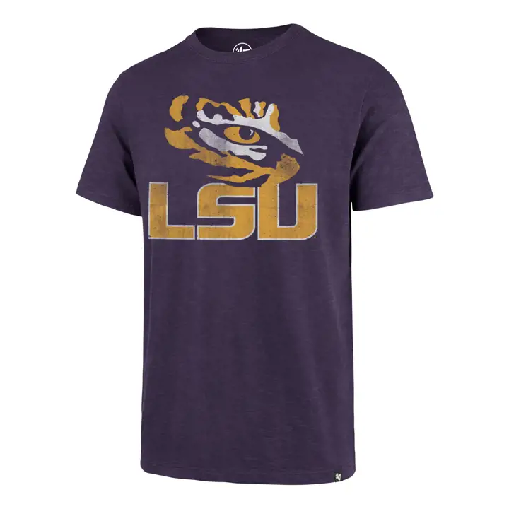 T-shirt L.S.U. NCAA Grit Scrum 20 GRAPE