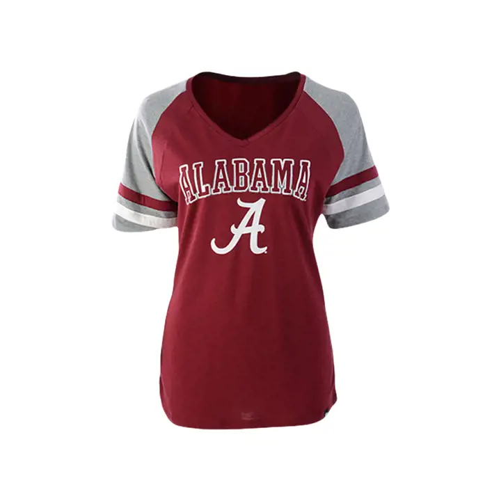 T-shirt femme NCAA Alabama Crimson Tide Gleam Across Pavillion
