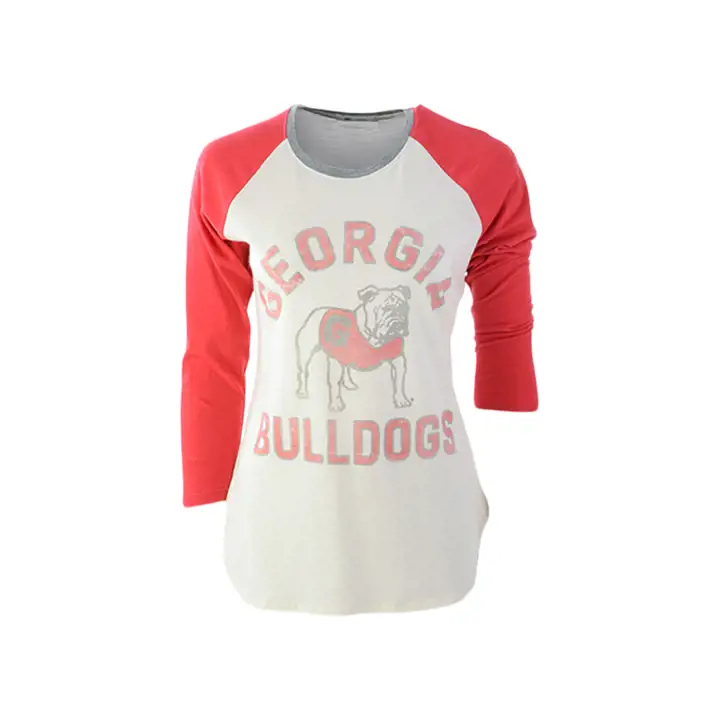Georgia Bulldogs NCAA Femme Overturn Frankie Manche 3/4 Raglan 20