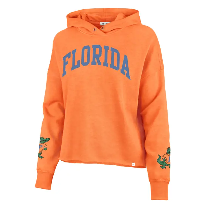 Sweat-shirt à capuche court Olivia Ivy NCAA des Florida Gators ORG
