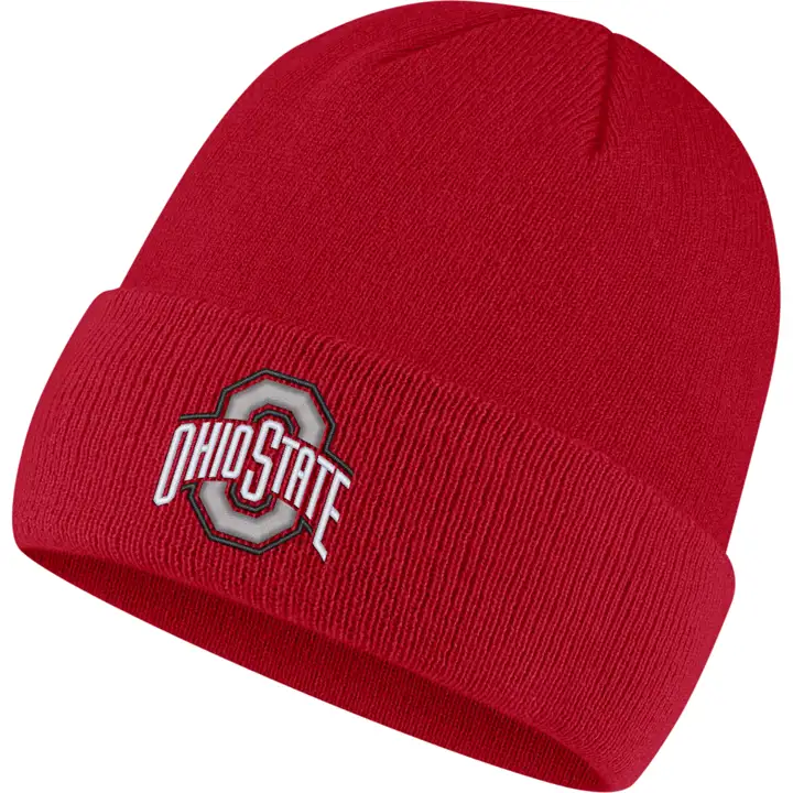 Bonnet à revers Ohio State Buckeyes NCAA NK rouge