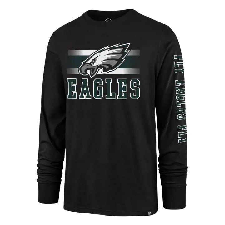 T-shirt à manches longues NFL Power Rush Super Rival des Eagles de Philadelphie 20