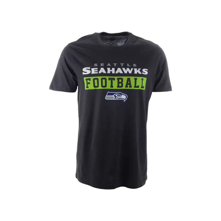T-shirt Seattle Seahawks NFL Backdraft Super Rival 20 charbon de bois