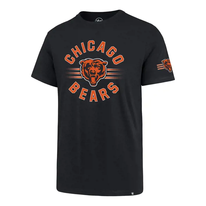 T-shirt Chicago Bears NFL Looper Super Rival 20 marine