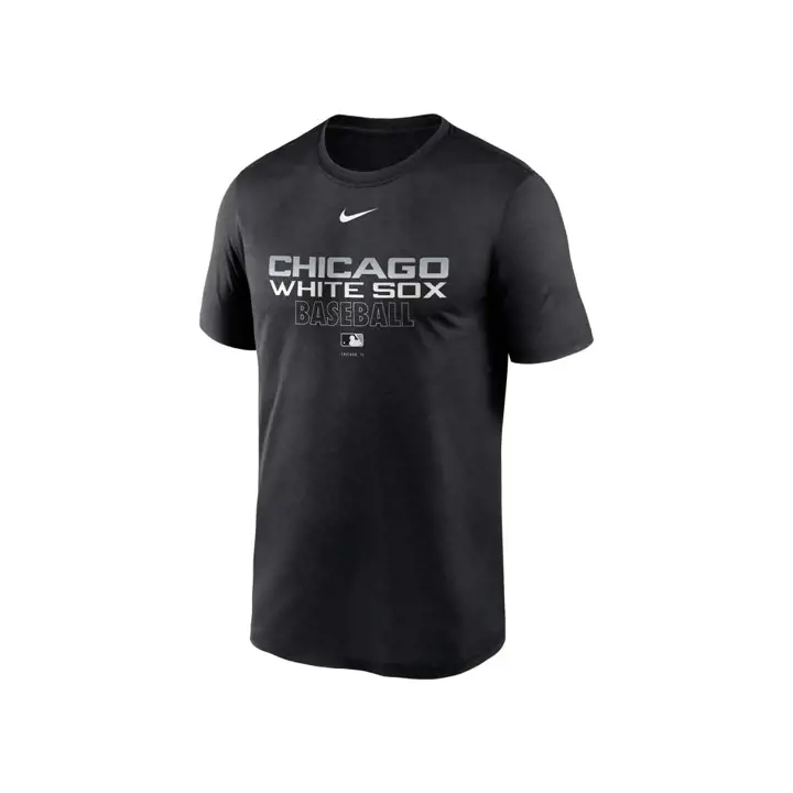 T-shirt d'entraînement MLB AC Legend White Sox noir