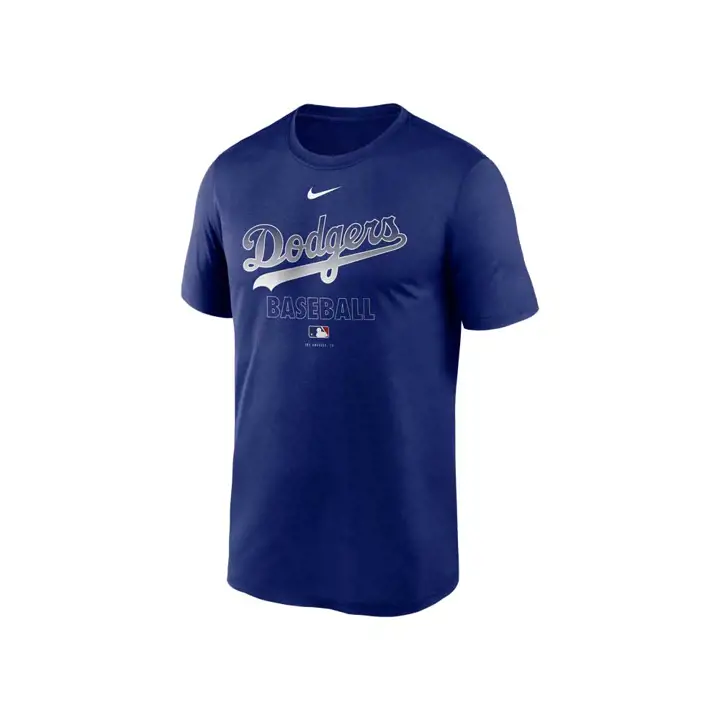 T-Shirt d'entraînement de légende DODGERS MLB AC rbl