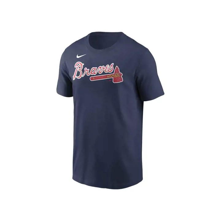 T-shirt BRAVES MLB Swoosh avec logo marine