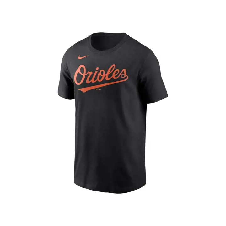 T-shirt Orioles MLB Swoosh Wordmark blk