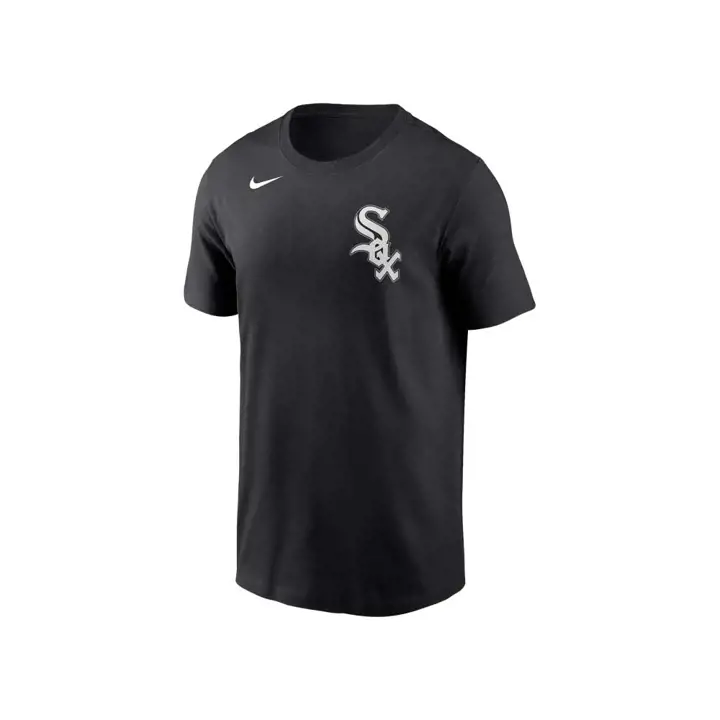 T-shirt BLANC SOX MLB Swoosh Wordmark nior