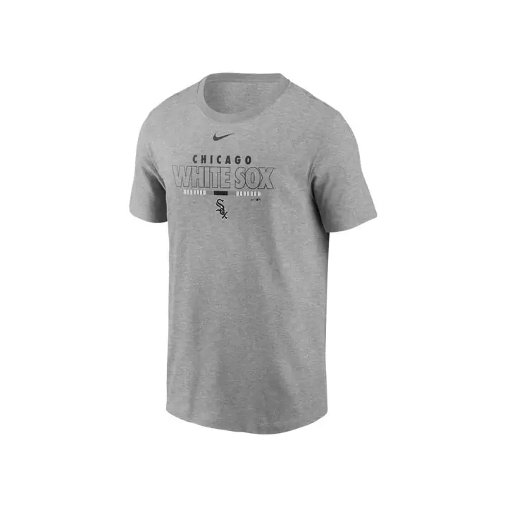 T-shirt MLB Swoosh Wordmark des White Sox gris