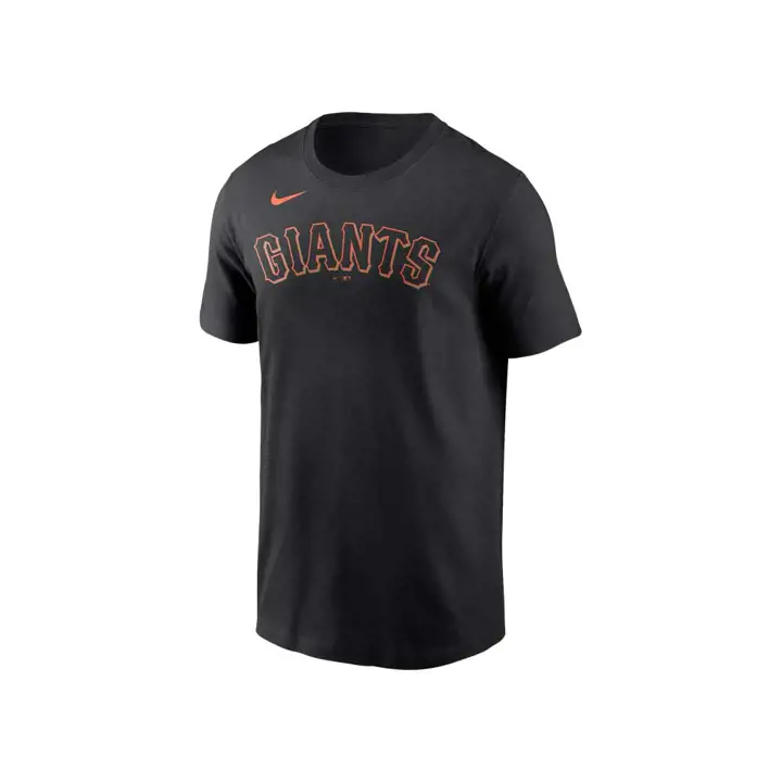 T-shirt Nike SF GIANTS MLB Swoosh Wordmark noir