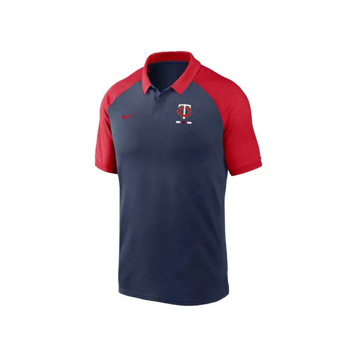 TWINS MLB Nike Legacy Polo bleu marine/rouge