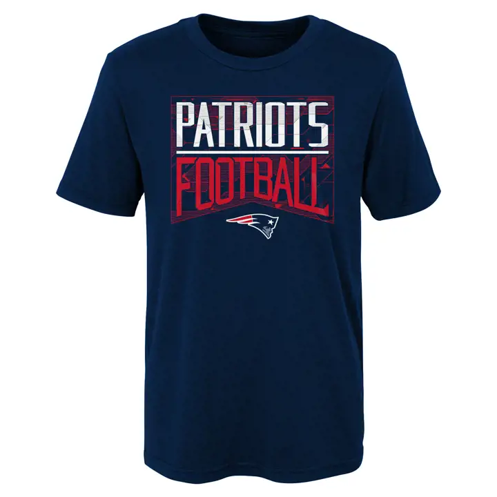 T-shirt NFL enfant Energy PATRIOTS 19 marine