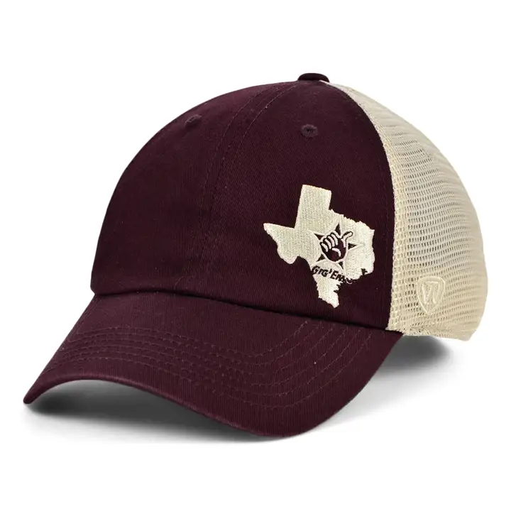 Texas A&M Aggies NCAA Relax State Trucker marron/pierre