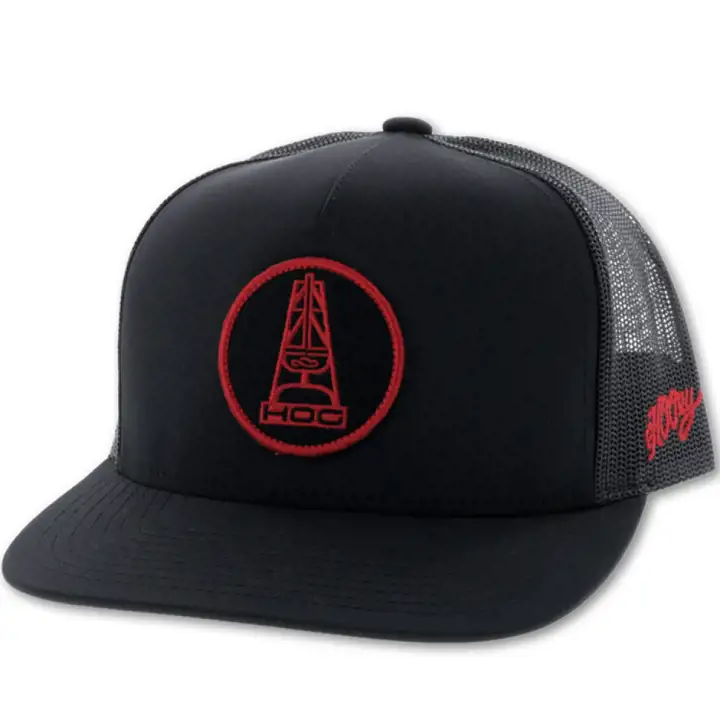HOOey Hog Rose Trucker noir/rouge