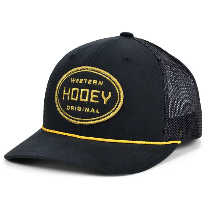 HOOey Western Classic Trucker noir/gris