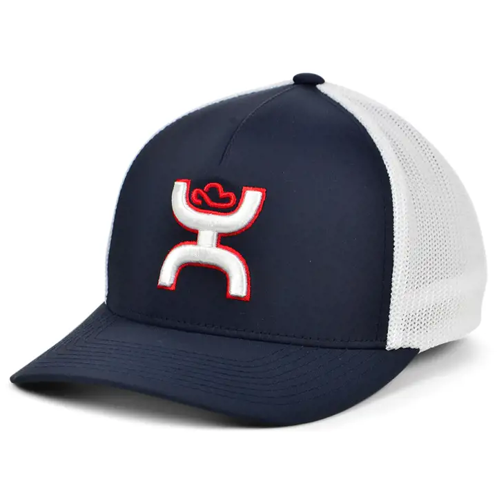Casquette HOOey Coach FF marine/blanc/rouge
