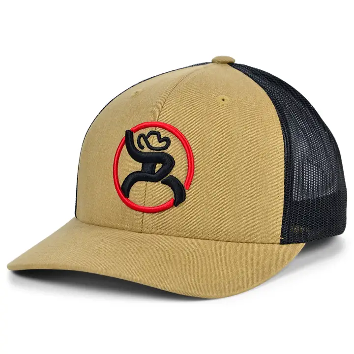 HOOey YTH Casquette Trucker tan/blk