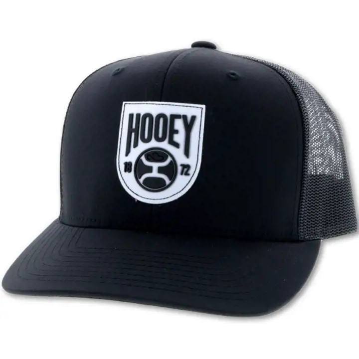 Casquette Trucker HOOey Shield noir/blanc