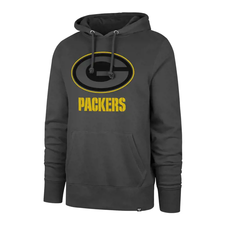 Green Bay Packers NFL Pop Imprint Headline Hood 20 CHARBON