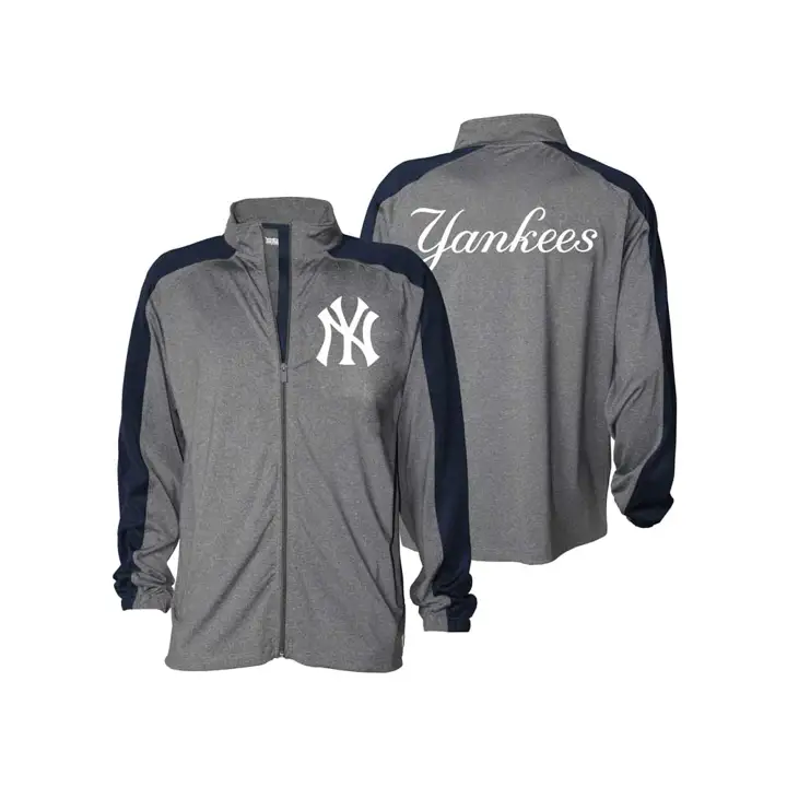 Veste de survêtement MLB color-block New York Yankees anthracite/marine