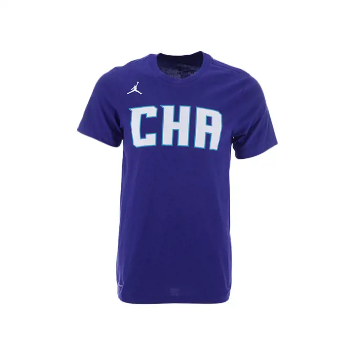 T-shirt Wordmark Charlotte Hornets NBA 20 ANS VIOLET
