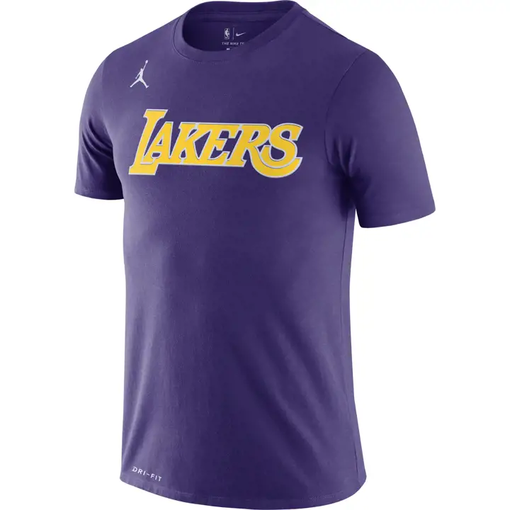 T-shirt Los Angeles Lakers NBA Wordmark 20 PUR