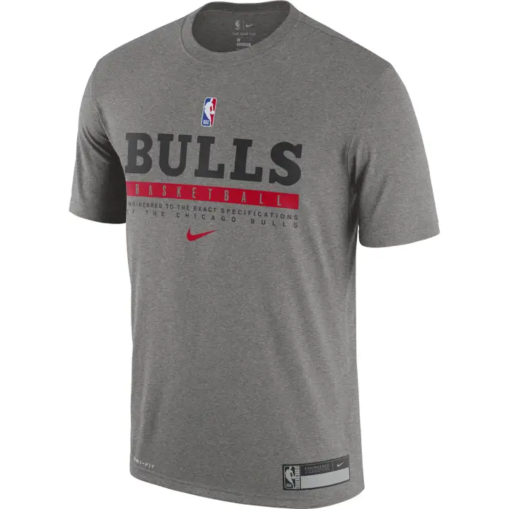 T-shirt d'entraînement NBA Chicago Bulls 20 GRY