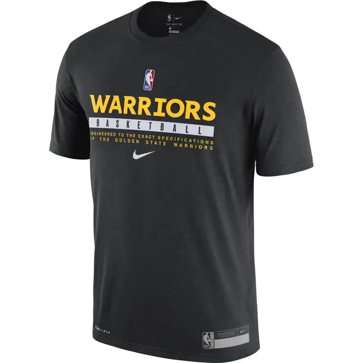 T-Shirt d'entraînement NBA Golden State Warriors 20 BLK
