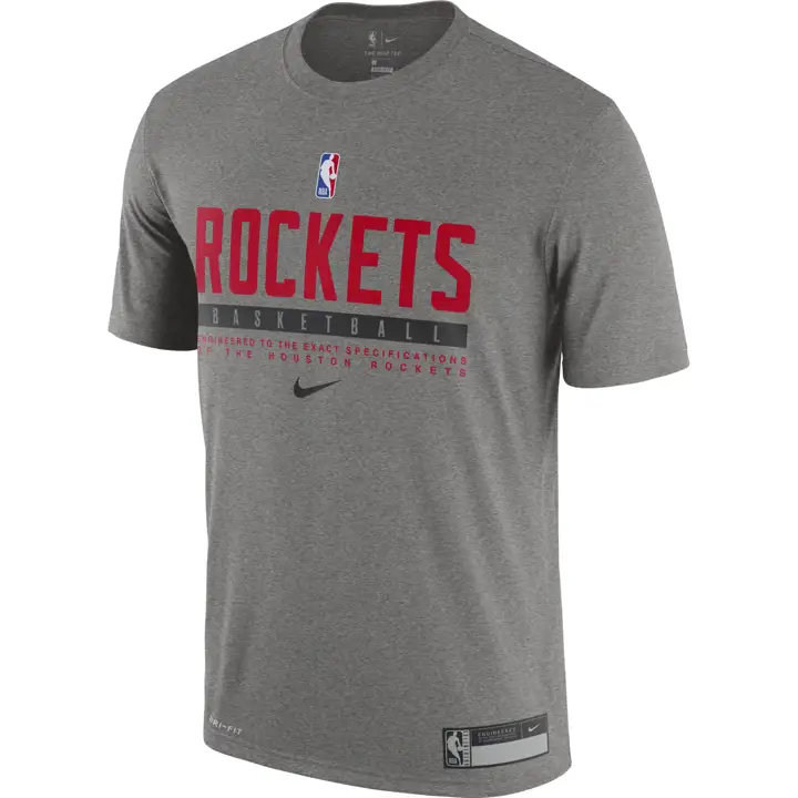 T-shirt d'entraînement NBA Houston Rockets 20 GRY