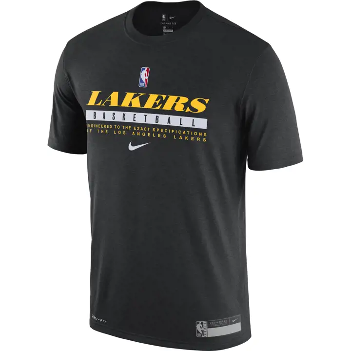 T-shirt d'entraînement NBA Los Angeles Lakers 20 noir