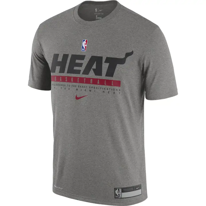 T-shirt d'entraînement NBA Miami Heat 20 GRY